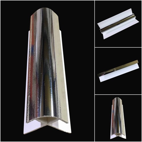 Silver 10mm shower wet wall - silver,