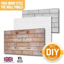 Faux Wood Wall Panels -