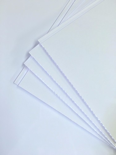 Gloss white bathroom panels - gloss,