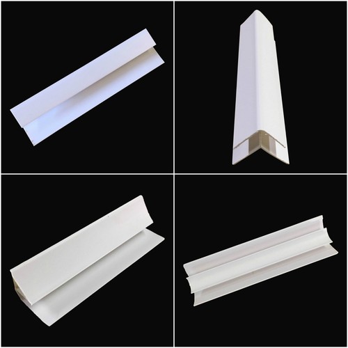 White 5mm trims for - 5mm, shower